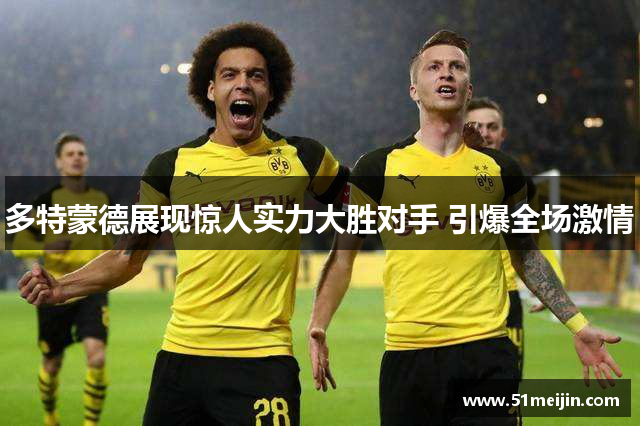 多特蒙德展现惊人实力大胜对手 引爆全场激情