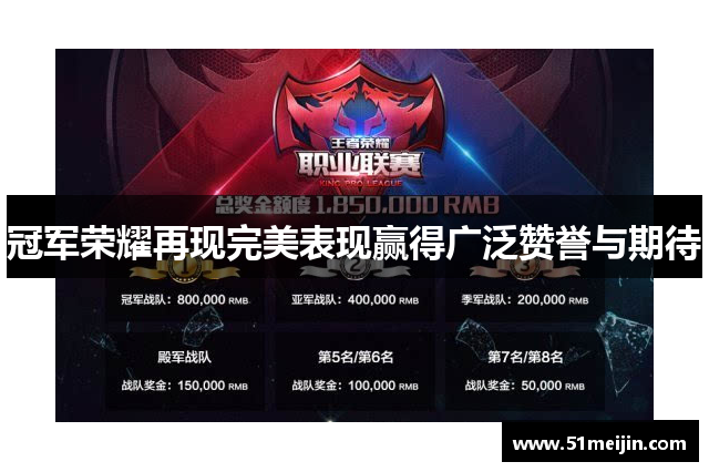 冠军荣耀再现完美表现赢得广泛赞誉与期待