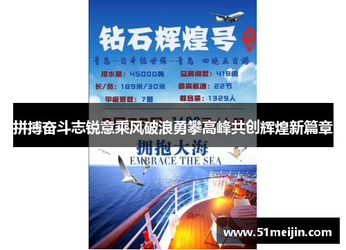拼搏奋斗志锐意乘风破浪勇攀高峰共创辉煌新篇章